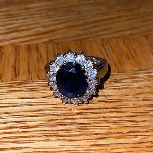 Classic “Halo” Style Ring